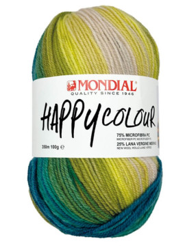 Novelo cor 497 do Happy Colours da Mondial 