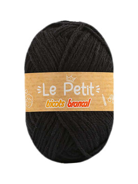 Lã le petit 23 (Preto) - Tricots Brancal