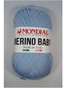 Merino Baby 081 - Mondial (Azul Bebé)
