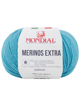 Merinos Extra 746 - Mondial (Azul turquesa)