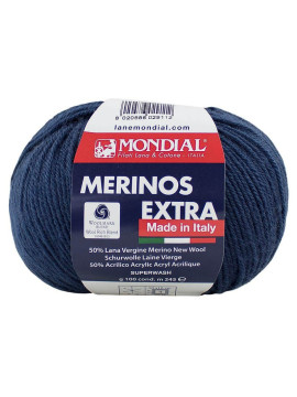 Novelo lã Merino Extra da Mondial, cor 749